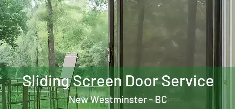 Sliding Screen Door Service New Westminster - BC